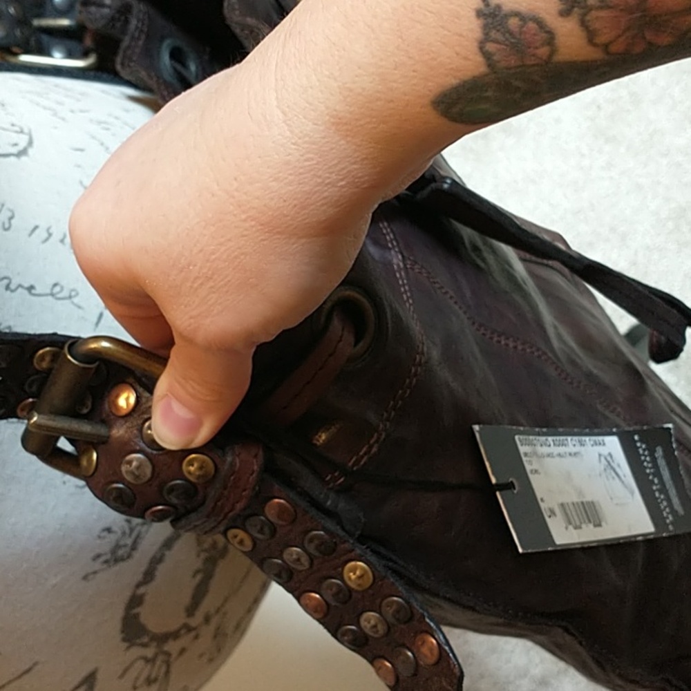 NWT Sofia-C leather handbag. Beautiful leather. - Picture 6 of 7